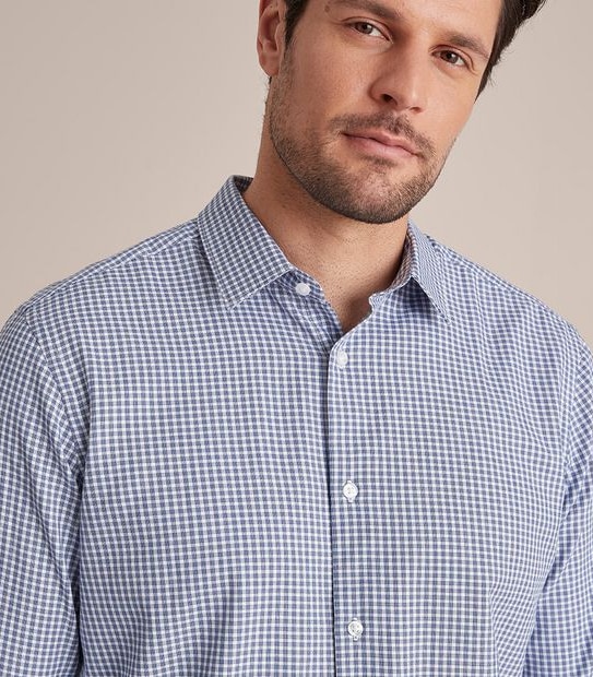 Preview Long Sleeve Gingham Check Shirt