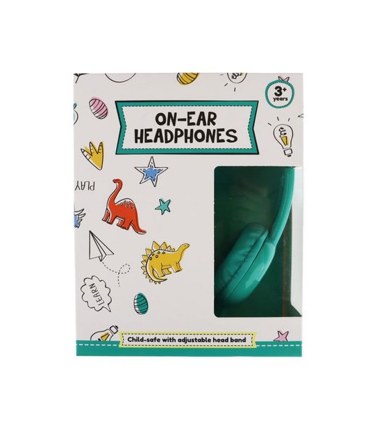 Play Learn Create Kids On-Ear Headphones - Dinosaurs