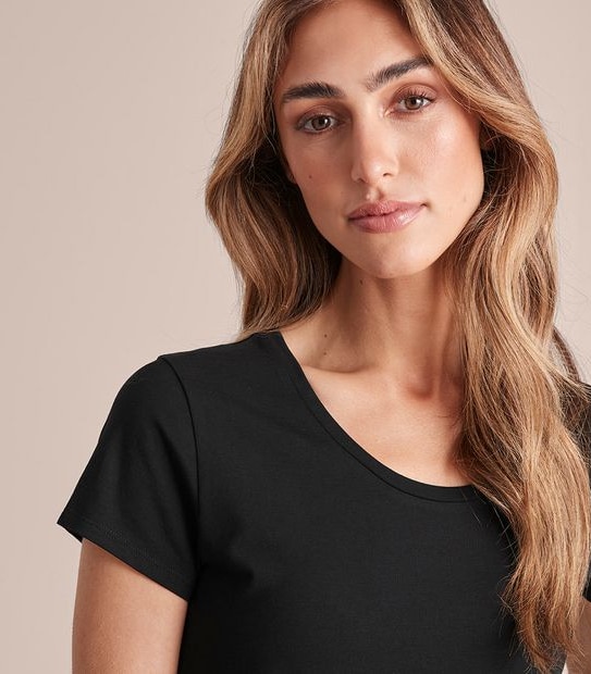 Organic Cotton Crew Neck T-Shirt