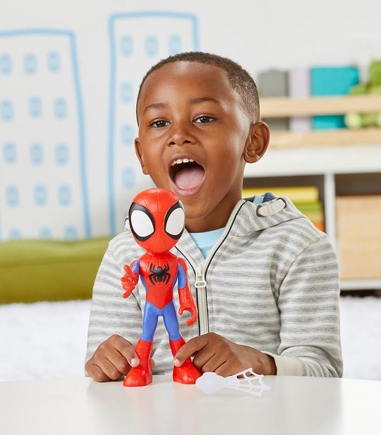 Marvel Spidey and His Amazing Friends Supersized Spidey Action Figure