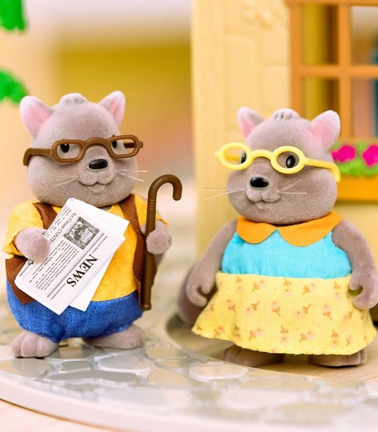 Li'l Woodzeez Squirrel Family Set