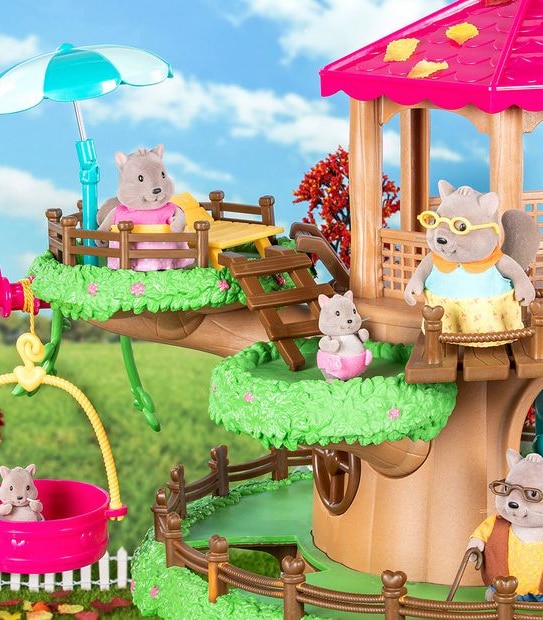 Li'l Woodzeez Squirrel Family Set
