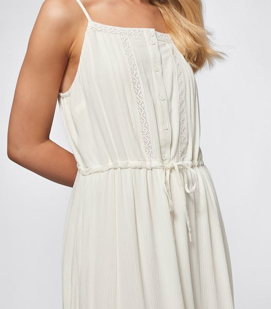 Lily Loves Sleeveless Lace Trim Maxi Dress 3 of 5