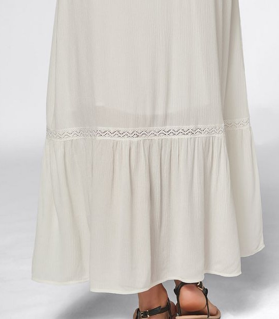 Lily Loves Sleeveless Lace Trim Maxi Dress 4 of 5