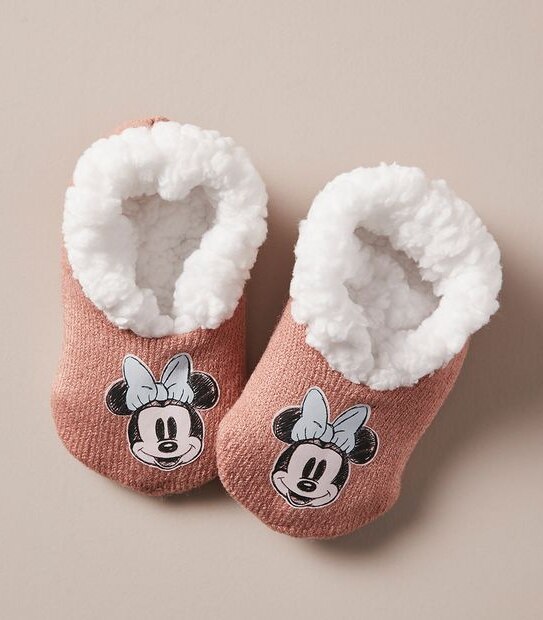 Disney Minnie Mouse Fleece Home Socks