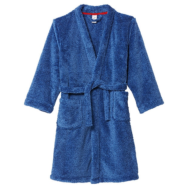 Boys' Dressing Gown - Blue Marle 