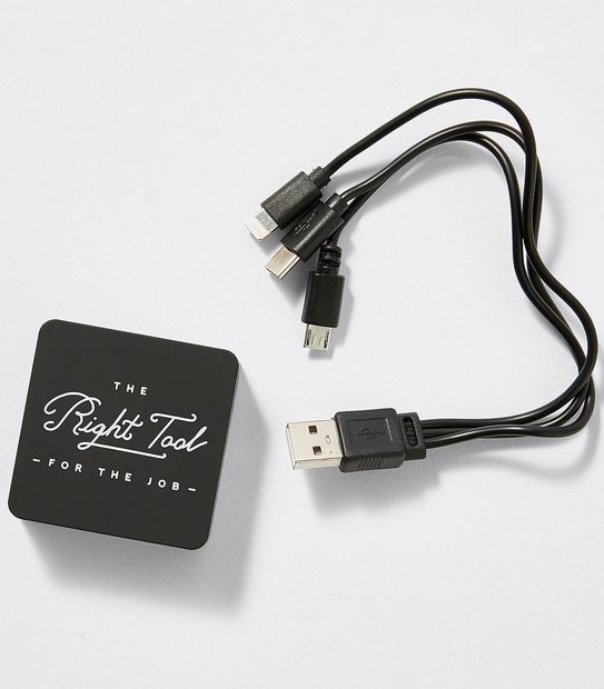 HardWare Portable Charger 2000MAH With USB Cable