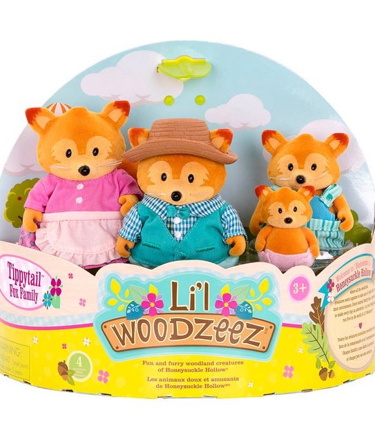 Li'l Woodzeez Fox Family