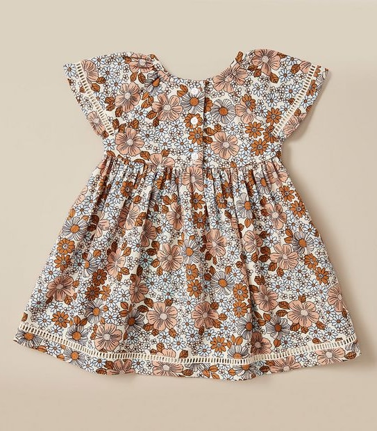 Baby Linen Blend Dress