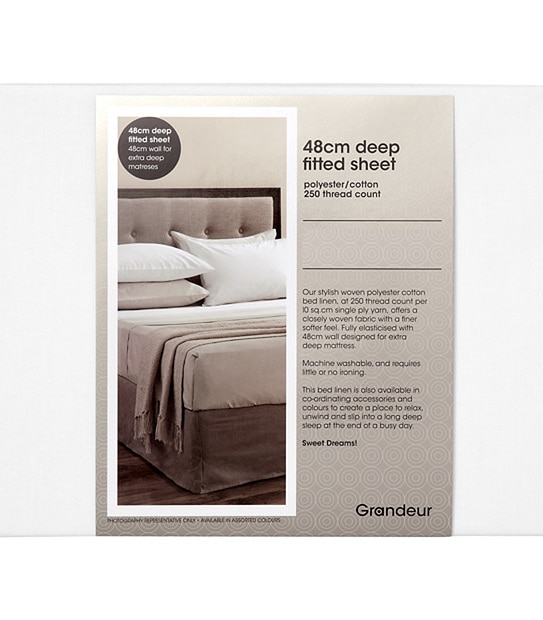 Grandeur Large Fitted Sheet
