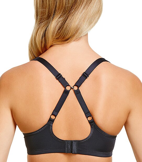 Medium Impact Sports Bra - Black, Style:10098045