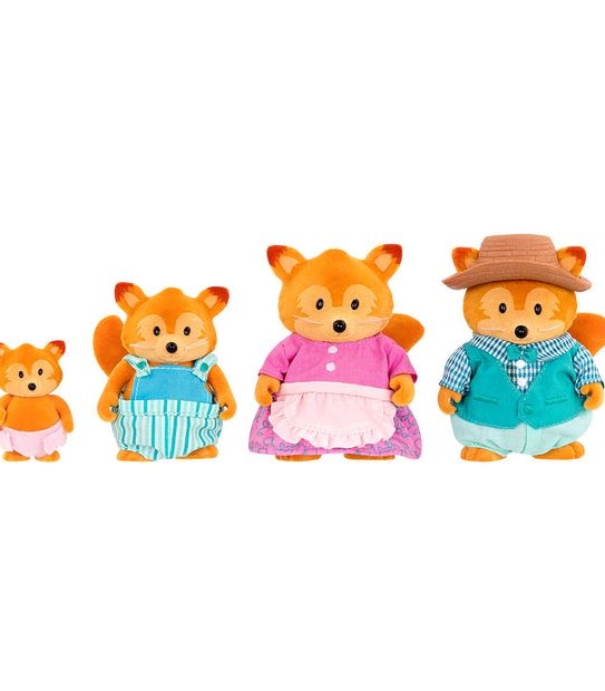 Li'l Woodzeez Fox Family