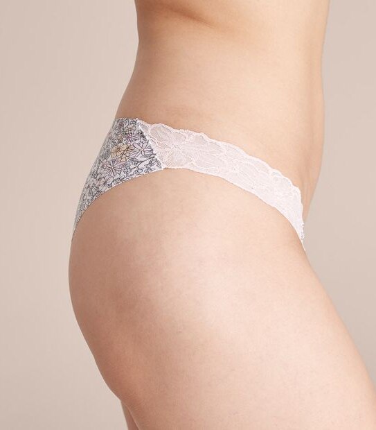 Lily Loves Lacey No Show Brazillian Briefs