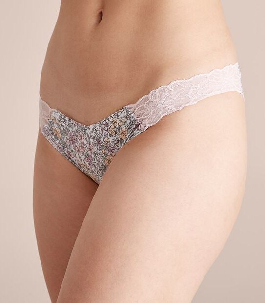 Lily Loves Lacey No Show Brazillian Briefs