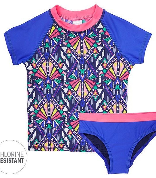 Stained Glass Chlorine Resistant Rash Vest Set Target Australia
