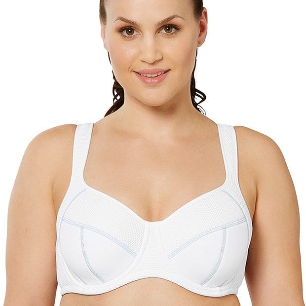 High Impact Everyday Sports Bra White Target Australia