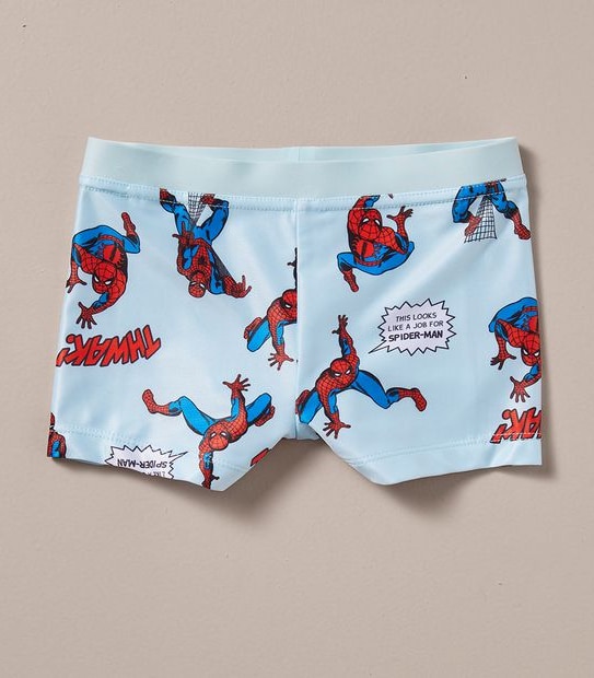 2 Piece Marvel Spider-Man Swim Set