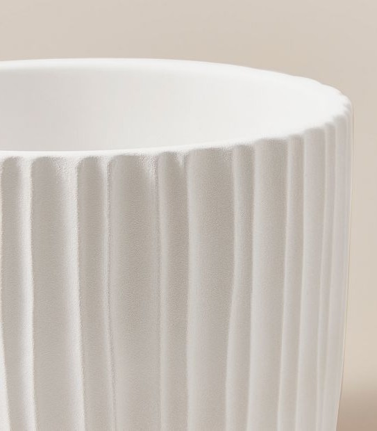 Ribbed Planter Pot - Small