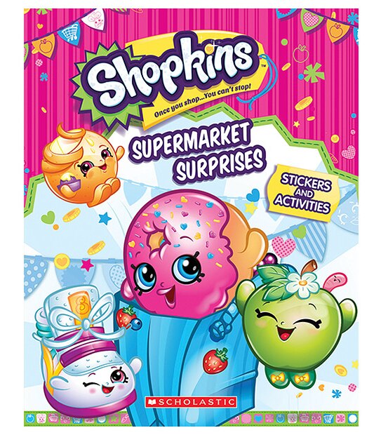 Shopkins Supermarket Surprises Stickers And Activity Book