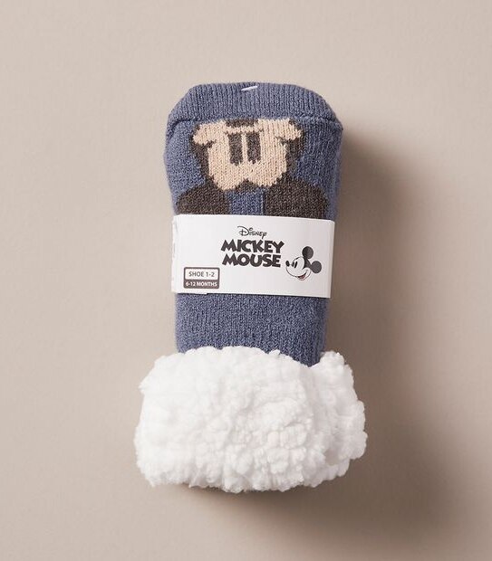 Baby Disney Mickey Mouse Fleece Home Socks