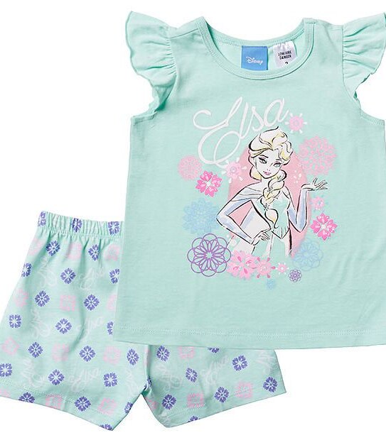 Disney Frozen Elsa Print Pyjama Set