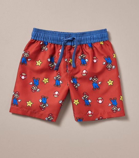 Super Mario Swim Boardshorts