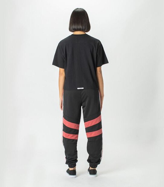 ZxZanerobe Oversized Crop T-Shirt - Vintage Black
