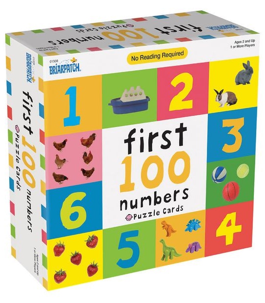 First 100 Numbers Puzzle Cards