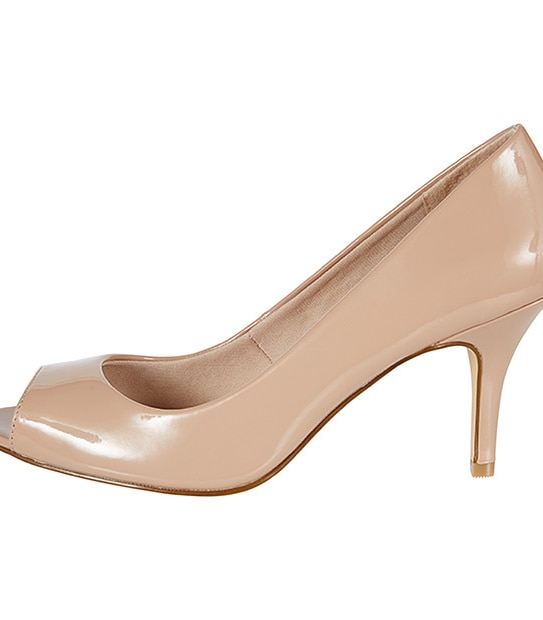 Venus Peep Toe Court Heels