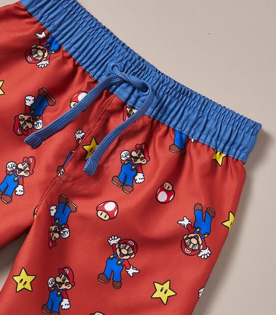Super Mario Swim Boardshorts