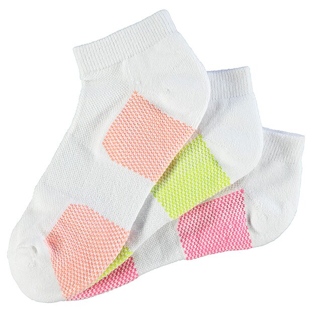 3 Pack Low Cut Sport Socks - White 3 Pack Low Cut Sport Socks - White