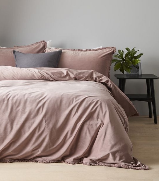 Raya Velvet Quilt Cover Set - King Bed