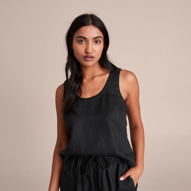 European Linen Tank Top | Target Australia