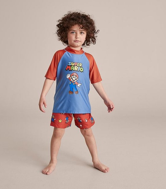 Super Mario Swim Boardshorts