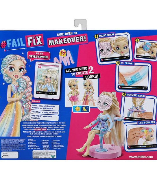 #FailFix Epic Colou'N' Style Take Over The  Makeover! With @2Dreami Doll Pack