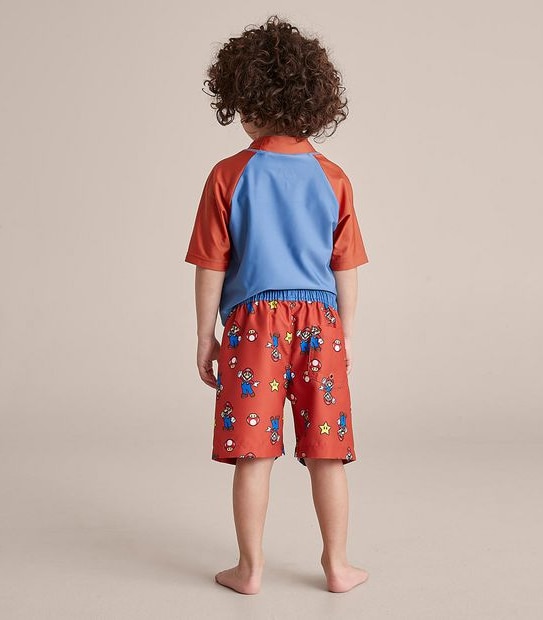 Super Mario Swim Boardshorts