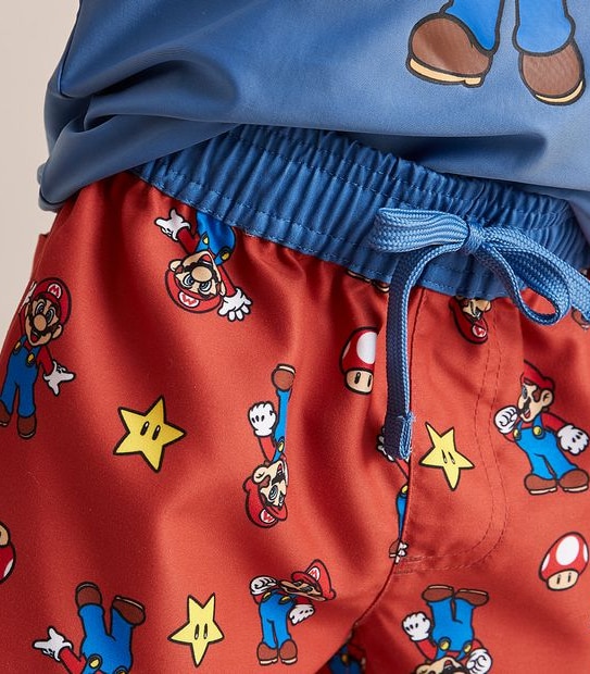 Super Mario Swim Boardshorts