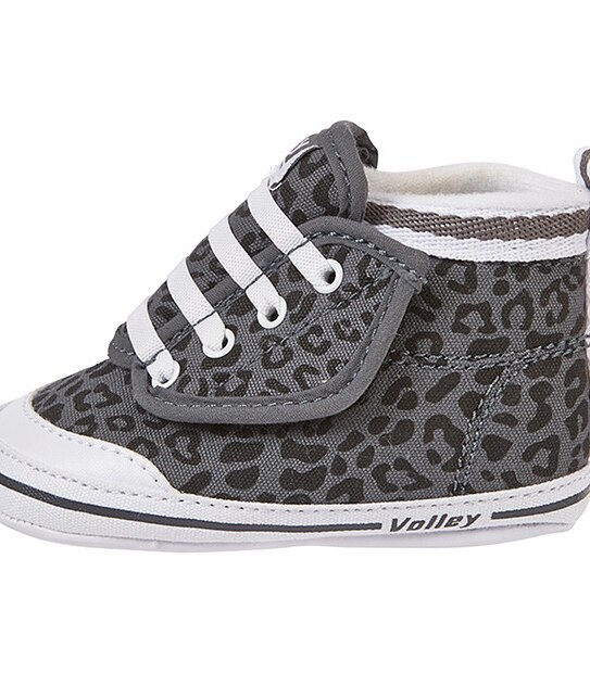 My First Volley Pre Walker Shoes - Charcoal