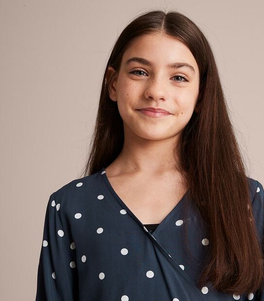 Polka Dot Wrap Playsuit