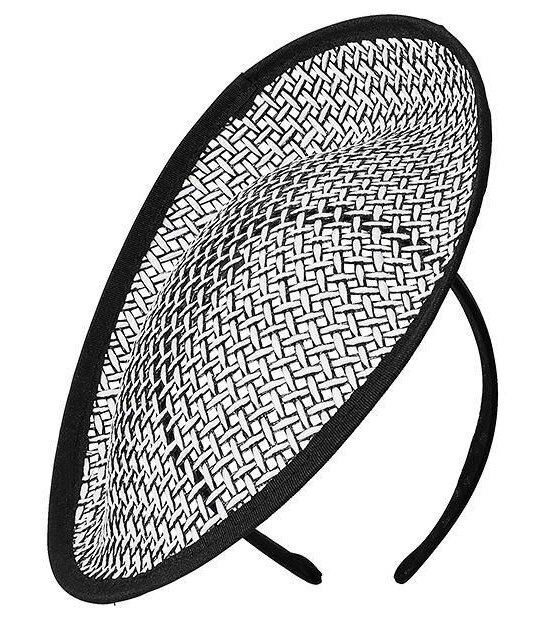 Tootsie Two Tone Plate Fascinator