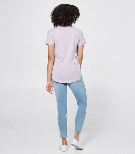 Relaxed Crew T-Shirt - Lilac