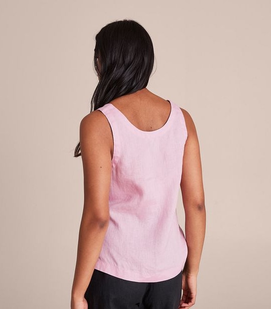European Linen Tank Top Target Australia