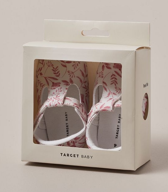 Baby Mary Jane Shoes - Floral