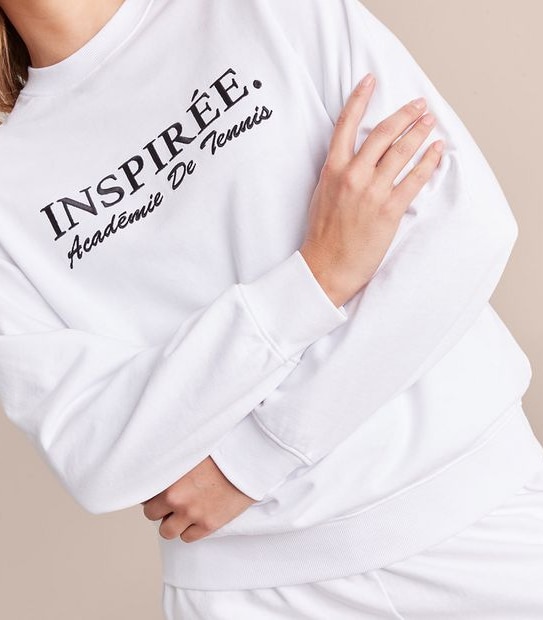 Active French Terry Long Sleeve Crew Jumper