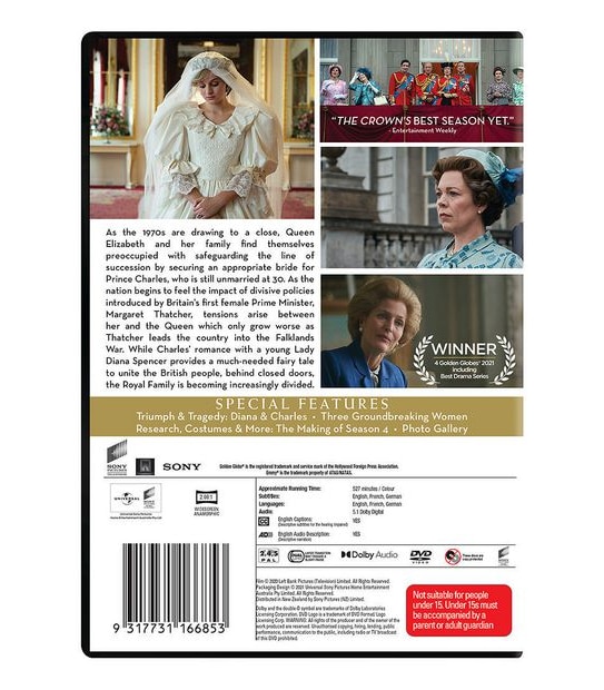 The Crown: Season 4 - DVD