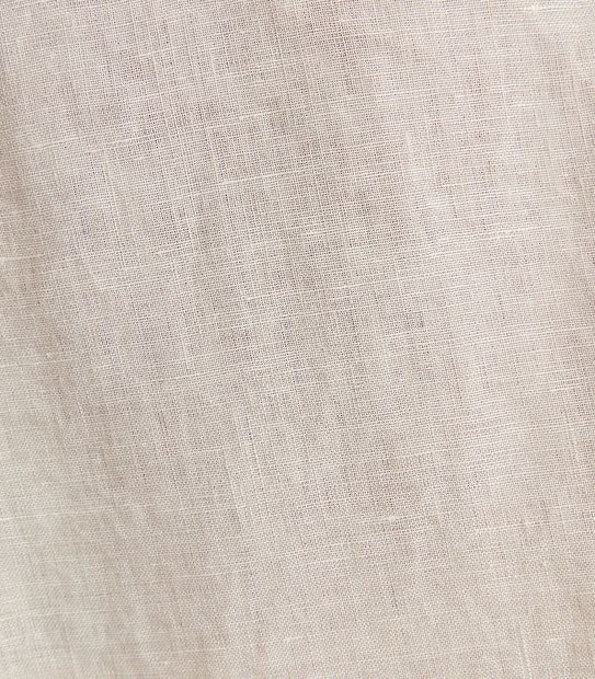 European Linen Puff Sleeve Blouse 2 of 6