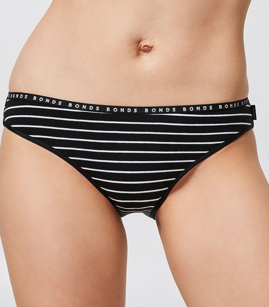 Bonds 2 Pack Stripe String Thongs