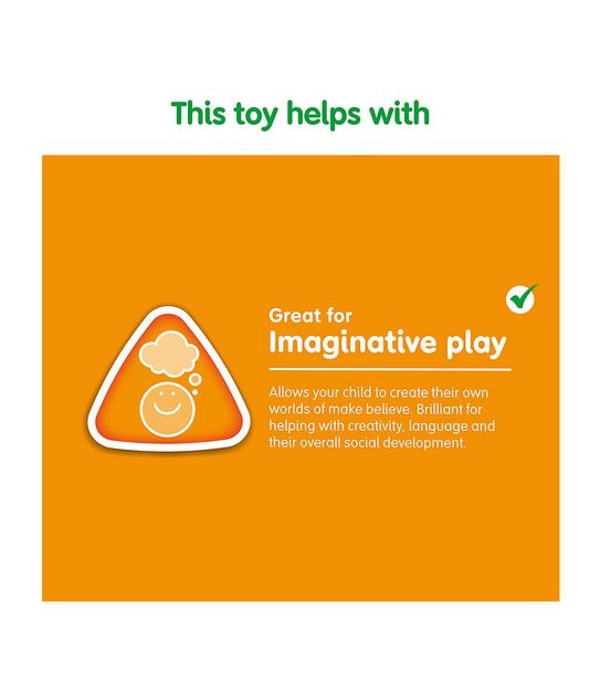 Early Learning Centre Wooden Tea For Two Playset