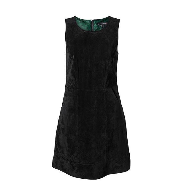 Dannii Minogue Petites Suede Dress Black Target Australia