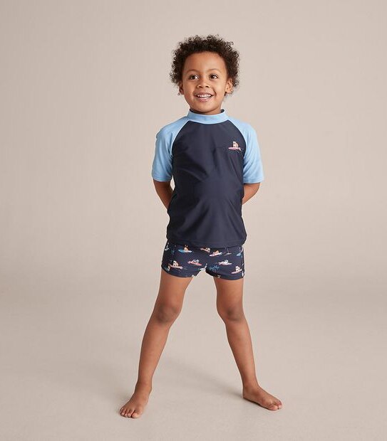 Swim Print Trunk